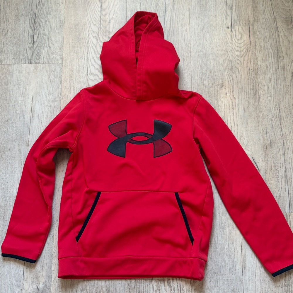 Boys Under Armour Fleece Big Logo Hoodie